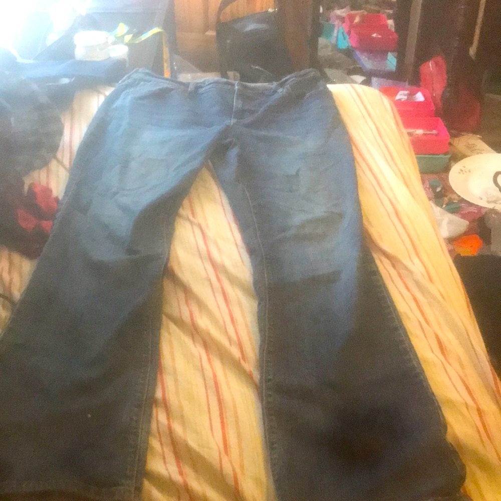 Blue jeans old navy,size 6 short.